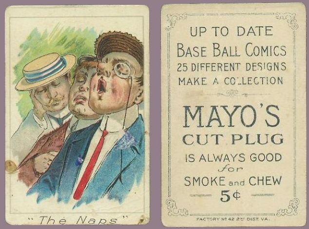 1900 T203 Mayo's Baseball Comics 